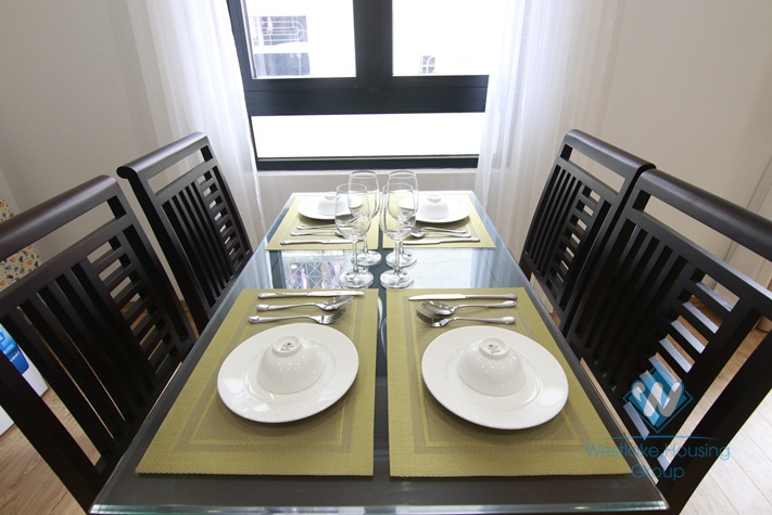 One bedroom apartment for rent in Ho Tung Mau, Hanoi.